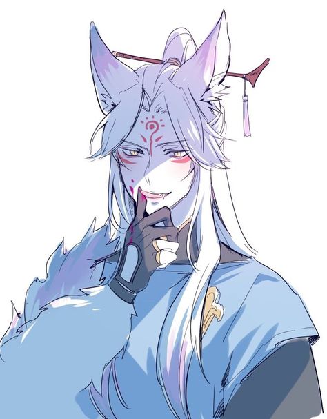 Male Kitsune, Anime Male, Anime Guy, Anime Men, Anime People, Random Image, Boy Art, Anime Inspired, Handsome Anime Guys