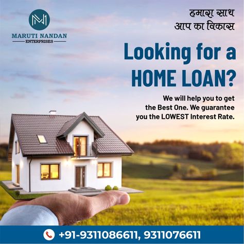 Looking for a home loan? We help you to get the best one. We guarantee you the lowest interest rate Call- +91-9311086611 +91-9311076611 #marutinandan #marutinanenterprises #marutinandanenterprise #homeloan #loan #homeloans #homeloandspecialist #homeloanpreapproval Home Loan Poster, Home Loan Advertising, Home Loan Creative Ads, Canada Money, Posters Layout, Standee Design, Graphic Design Posters Layout, Loan Money, Quick Loans