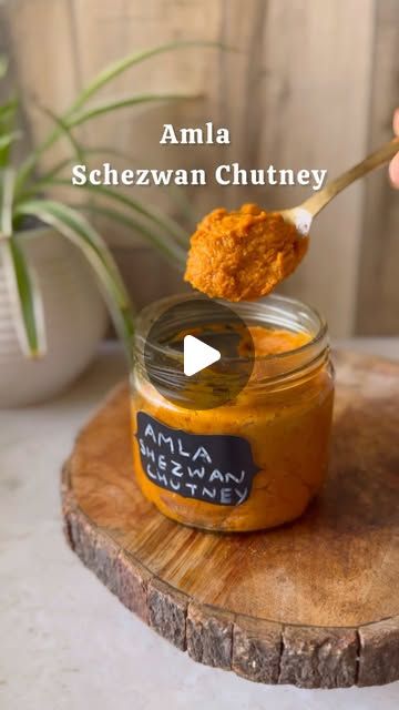 Masterchef Kriti Dhiman on Instagram: "This is winter special , good for health - Amla schezwan chutney. 
Packed with goodness , this chutney is something you should make and store as soon as you find fresh amlas

This tastes amazing with rice , sandwiches , wraps , roti and can be used to flavour the soups also . 
And the best part is that it comes together in no time with the simplest of ingredients 

For full recipe , check the pinned comment 🧷 

#amla#schezwan#chutney#healthy#yum#kidfriendly#easy#masterchef#diy#winter#special#lifestyle#hack" Schezwan Chutney, Lifestyle Hack, Diy Winter, Winter Diy, Sandwiches Wraps, Chutney, Soups, Sandwiches, Rice