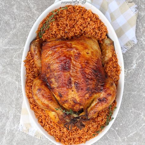 Rice And Turkey, Cooking Soul Food, African Recipes Nigerian Food, Native Foods, African Cooking, Food Resources, Smoothie Recipes Healthy Breakfast, Jollof Rice, Nigerian Food