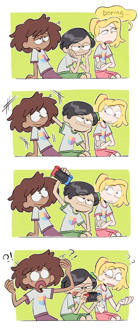 Amphibia Fanart Ships, Disney Shows, Disney Funny, Cute Comics, Kids Shows, Cartoon Shows, Disney Fan Art, Very Funny, Funny Anime Pics