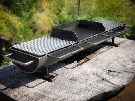 Parilla Grill, Welder Jewelry, Barrel Grill, Hibachi Grill, Bbq Grill Design, Fire Grill, Rocket Stoves, Bbq Smokers, Bbq Pit