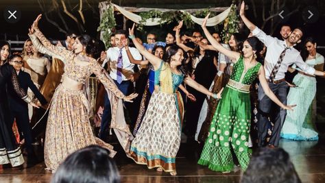 Hindi Dance Songs, Indian Wedding Dance, Wedding Songs Reception, Songs For Dance, Friends Dance, Anniversary Songs, Ladies Sangeet, Indian Reception, Surprise Dance