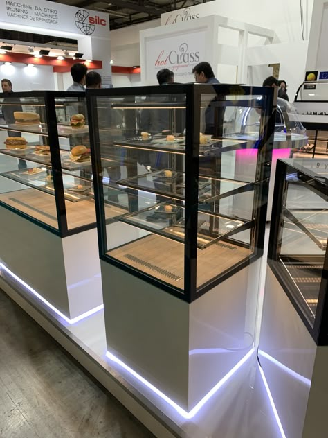 Cafe Accessories, Fridge Design, Shoe Store Design, Bakery Shop Design, Bakery Design Interior, Balcony Grill, Balcony Grill Design, Showroom Display, Coffee Shops Interior