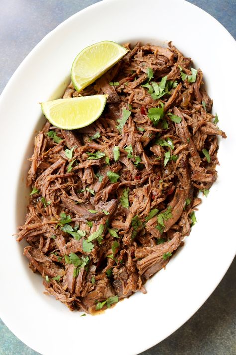 Venison Barbacoa, Venison Roast Crockpot, Deer Tenderloin Recipes, Venison Recipes Crockpot, Venison Backstrap Recipes, Slow Cooker Venison, Backstrap Recipes, Venison Backstrap, Venison Roast