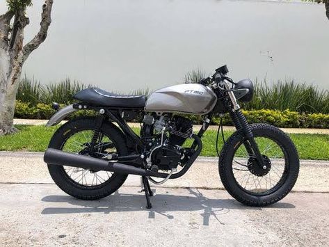 Italika Ft 150 Cafe Racer, Ft150 Cafe Racer, Moto Honda, Cafe Racing, Brat Style, Cafe Racer, Motocross, Monster Trucks, Cafe