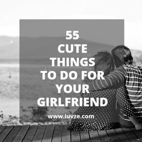 Check out our huge list of cute things to do for your girlfriend. Show her that you love her not only by saying it. These ideas are sure sweet and romantic. Read our article now: "55 Romantic, Sweet & Cute Things To Do For Your Girlfriend". Romantic Ideas For Her, Surprise For Girlfriend, Birthday Quotes For Girlfriend, Romantic Gifts For Girlfriend, Diy Gifts For Girlfriend, Surprise Your Girlfriend, Romantic Gifts For Him, Girlfriend Christmas, Romantic Things To Do