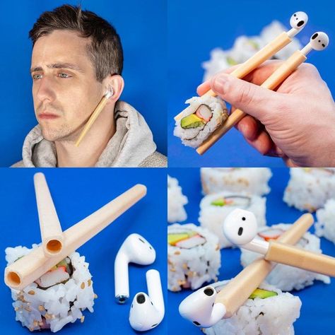 Just when you think you've seen it all, Matt Benedetto sets into the game ready to bring the heat. These inventions are absolutely incredible but also so very, very unnecessary. We want them all. Follow his Instagram Unnecessary Inventions for some more fun! #unnecessary #unnecessaryinventions #lol #funny #funnyinventions #useless #hilarious #haha #funnyimages #funnyphotos #why #instagram Useless Inventions, Funny Inventions, Japanese Inventions, Utila, Bring The Heat, Solve Problems, Favorite Snack, Funny Photos, Funny Images