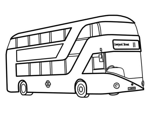 Bus Coloring Page, Lego Bus, Train Sketch, Bus Drawing, Bus Cartoon, Rainbow Mobile, Childrens Meals, Perspective Drawing Lessons, Kindergarten Math Activities