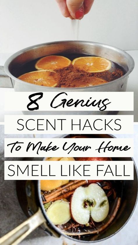 Do you love Fall scents? Fall scents 2019 are here so that you can learn how to make your home smell good all the time with these wonderful Fall smells for your home! #FallScents #FallSmells #DIY Home Smell Like Fall, Home Smell Good, Holiday Smells, Smell Like Fall, Fall Smells, Kitchen Hacks Food, Diy Scent, House Smell Good, Home Smell