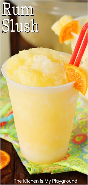 Frozen Summer Cocktails, Slush Recipes, Jello Shot, Malibu Rum, Frozen Lemonade, Rum Drinks, Boozy Drinks, Punch Recipes, Alcohol Drink Recipes