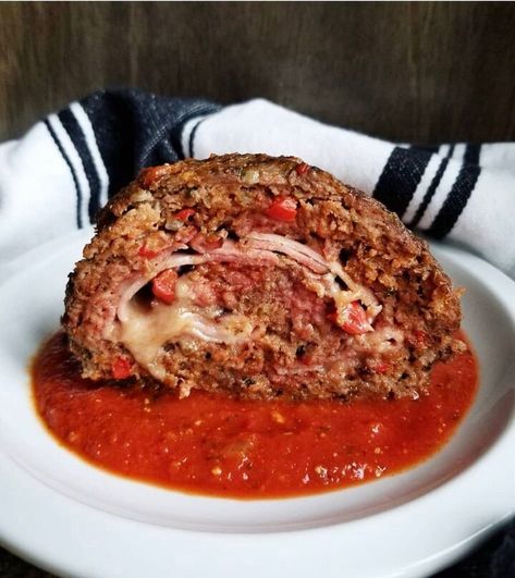 Sicilian Meatloaf Recipe, Sicilian Meatloaf, Italian Style Meatloaf, Hummingbird Cake Recipes, Lemon Drop Cookies, Sicilian Style, Meatloaf Ingredients, Fall Night, Best Meatloaf