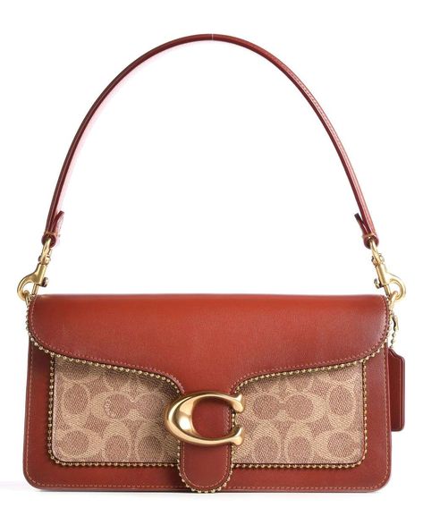 Coach Tabby 26 Crossbody bag synthetic beige/brown - 6793-B4NQ4 | wardow.com Coach Bag Brown, Pretty Handbags, Coach Tabby 26, Backpacks Accessories, Coach Tabby, Catalog Bag, Super Deal, Business Laptop, Coach Shoulder Bag