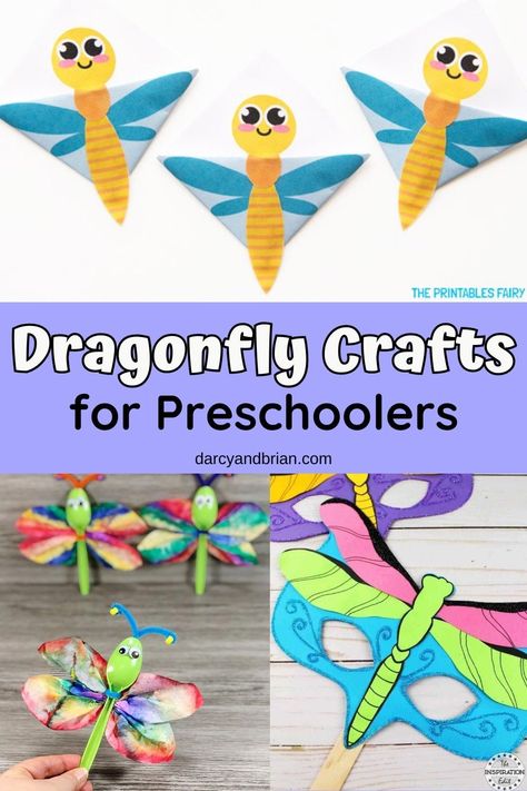 Ignite your child's creativity this summer with engaging dragonfly crafts! These DIY craft ideas are perfect for preschoolers, offering a fun, educational way to explore bugs and insects. Crafting dragonflies can enhance fine motor skills, promote learning, and spark a love for nature. Ideal for at home and in the classroom, these projects blend art, science, and fun to provide a memorable learning experience. Bugs Crafts, Dragonfly Facts, Dragonfly Crafts, Butterflies Theme, Dragon Fly Craft, Crafts For Preschoolers, Fun Summer Crafts, Insect Crafts, Diy Preschool