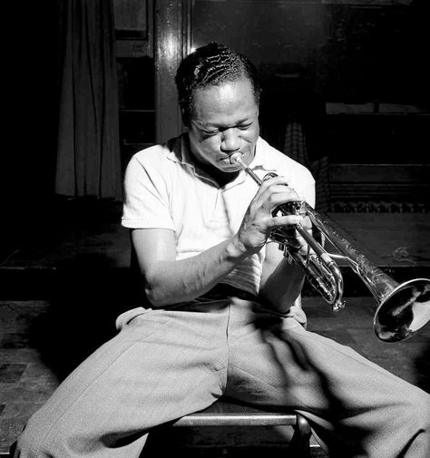 Jazz Photography by Francis Wolff Clifford Brown, Francis Wolff, A Love Supreme, Art Blakey, Herbie Hancock, Trumpet Players, Jazz Art, Jazz Artists, Cool Jazz