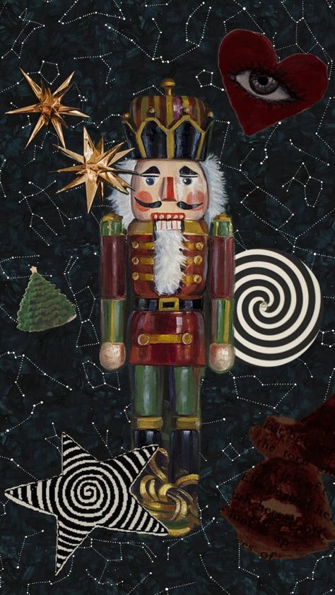 #christmas #december #eclectic #cool #nutcracker #whimsigoth Aesthetic Nutcracker, The Nutcracker Aesthetic, Nutcracker Aesthetic, Christmas December, Random Ideas, Artistic Inspiration, Yule, Nutcracker, Artist Inspiration