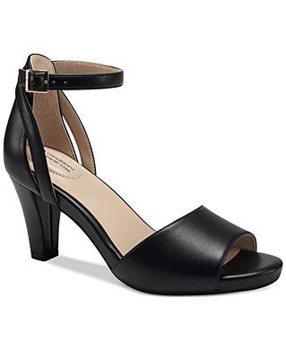 Comfortable Shoes for Women - Macy's Macys Shoes Women, Most Comfortable Heels, Small Heel Shoes, Tassel Dress, Designer Pumps, Ankle Strap Wedges, Most Comfortable Shoes, Low Heel Shoes, Mary Jane Pumps