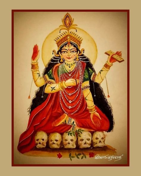 Bhairavi Devi, Kali Art, Deities Art, Om Symbol Art, Devi Maa, Childhood Photography, Devi Images Hd, Mother Kali, Kali Ma