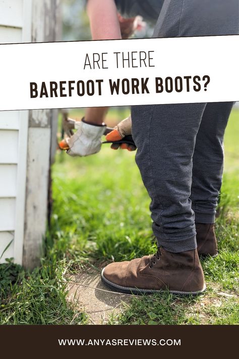 The Bearfoot Bruin boot is about as close as it gets to a functional barefoot work boot. Zero drop, with a wide, anatomical toe box, but also durable and protective. Check out our review of them to find out if they'll be right for you. Lifting Shoes, Barefoot Boots, Weight Lifting Shoes, Leather Work Boots, Work Boots Men, Work Boot, Foot Health, Barefoot Shoes, Leather Work