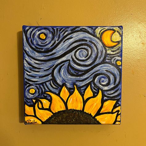 Square Canvas Painting Ideas, Tiny Canvas Painting Ideas, Peter Pan Painting, Sketchbook Aesthetic, Aesthetic Drawings, Posca Art, Arte Van Gogh, Small Canvas Paintings, Simple Canvas Paintings