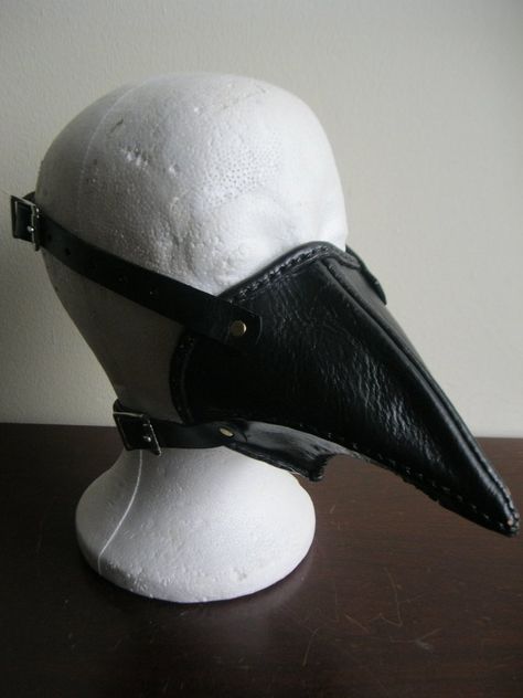 Crow Beak Mask, Half Plague Doctor Mask, Plague Doctor Half Mask, Eldritch Cultist, Bird Beak Mask, Pigeon Costume, Crow Beak, Beak Mask, Crow Mask