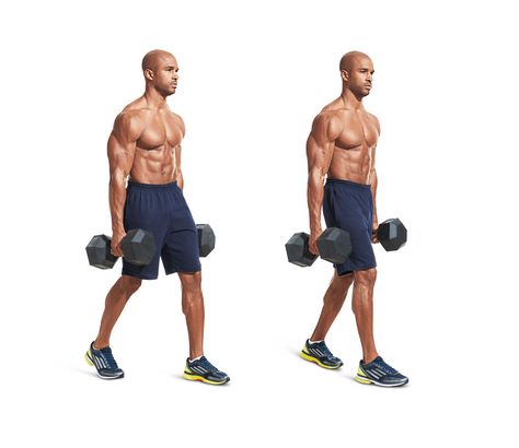 15 Amazing Exercises You’re Forgetting All About Shoulder Workout At Home, Walk Exercise, Best Dumbbell Exercises, Best Shoulder Workout, Farmers Walk, Forearm Workout, Men’s Fitness, Strength Training Workouts, Body Fitness