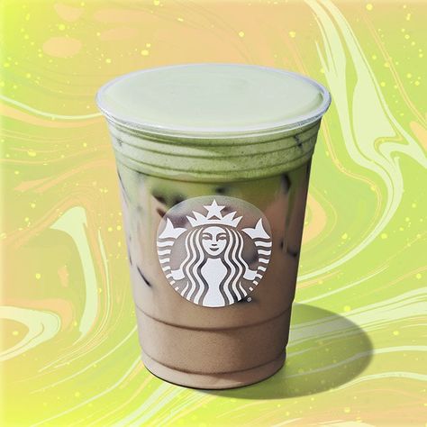 Yoda Drink, Matcha Latte Starbucks, Chai Tea Latte Starbucks, Iced White Chocolate Mocha, Matcha Cream, Cream Cold Foam, Iced Chai Tea Latte, Iced Chai Tea, Cinnamon Dolce Syrup