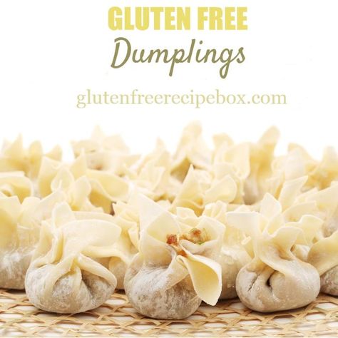 Gluten Free Dumplings (Shao-Mai) Gluten Free Asian, Gluten Free Dumplings, Gluten Free Chinese, Gluten Free Fish, Gluten Free Appetizers, Gf Bread, Gluten Free Sweet, Custom Keto Diet, Gluten Sensitivity