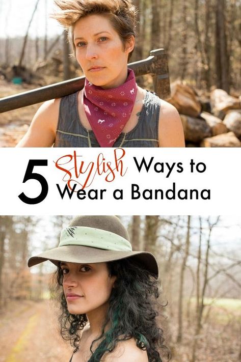 5 great ways to wear a bandana | square scarf | style a bandanna | fashion accessory | accessories | artisan handmade goods | Fashionable | Stylish Cute Ways To Wear A Bandana, Ways To Wear A Bandana, Balage Hair, Casual Office Fashion, How To Tie Bandana, Paisley Bandana, Athleisure Trend, Scarf Style, Granola Girl