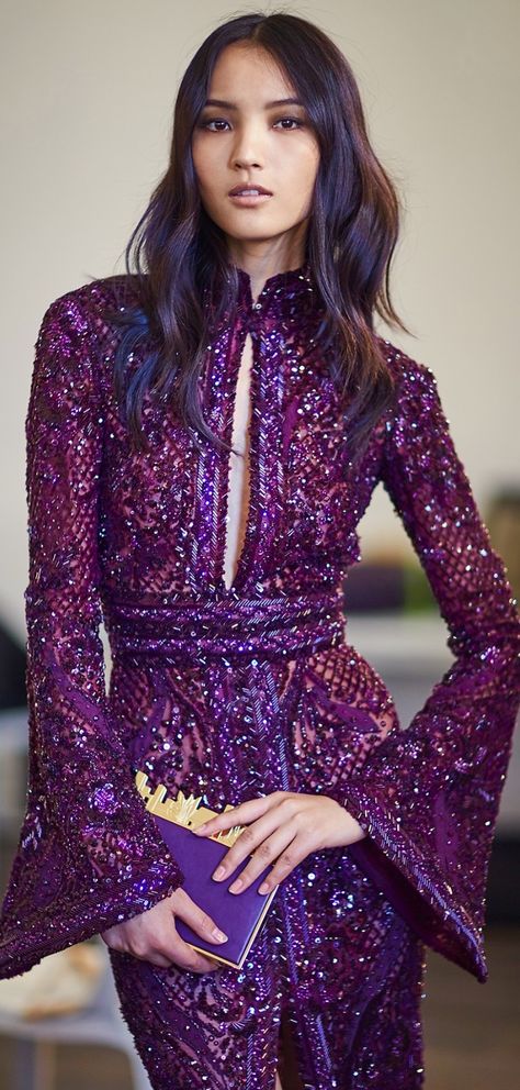 Zuhair Murad Zuhair Murad Haute Couture, Looks Street Style, Zuhair Murad, Looks Chic, Gorgeous Gowns, Purple Fashion, Beautiful Gowns, Couture Dresses, Fancy Dresses