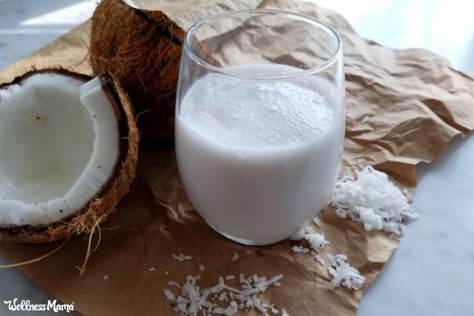 Make Coconut Milk, Diy Coconut, Wellness Mama, Coconut Milk Recipes, Nut Milk Bag, Baking Soda Shampoo, Vanilla Coconut, Canned Coconut Milk, Nut Milk