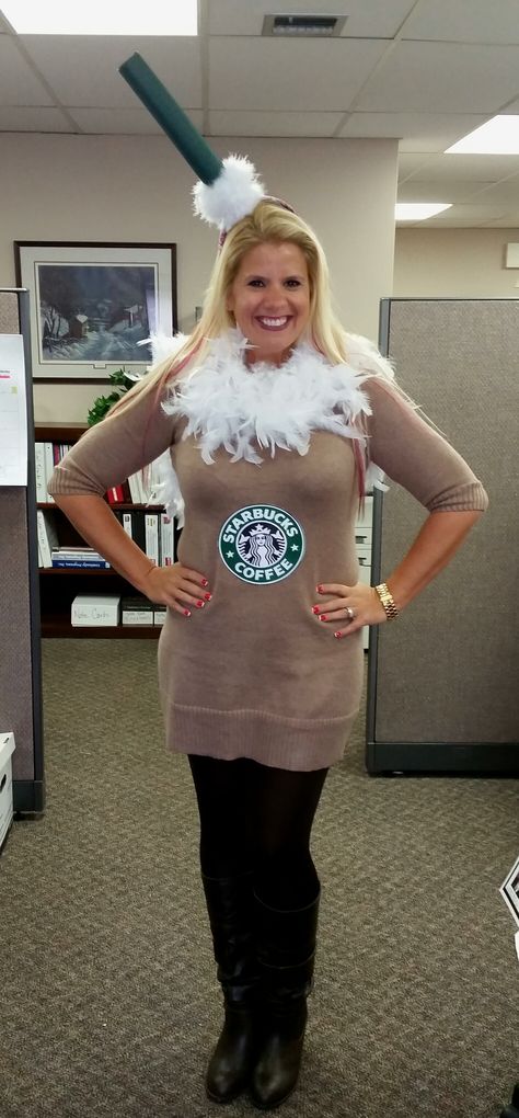 Frappuccino Costume, Olivia Grace, Costume Women, Halloween 2018, Skirt Dress, Costumes For Women, Costume Ideas, Fashion Ideas, Halloween Costume