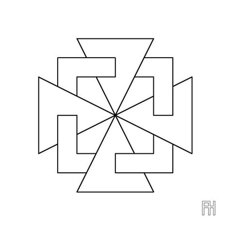 122-1 Ornament / Yakov Chernikhov Pentagon Shape Design, Ink Drawing Techniques, Diy Stencil, Pentagon Shape, Geometric Design Art, Geometric Drawing, Geometry Pattern, Flower Rangoli, Islamic Art Pattern