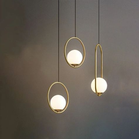 Noosh | Decor on Instagram: “⚖️ Glass Balance Pendant Lights 💡⁠ ⁠ Hanging together in perfect balance, these delightful pendant lights are here to brighten your days!…” Lights For Dining Room, Glass Ball Pendant Lighting, Ball Pendant Lighting, Pendant Light Styles, Pendant Lighting Dining Room, Luminaire Design, Beautiful Lighting, Bar Pendant, Ball Pendant