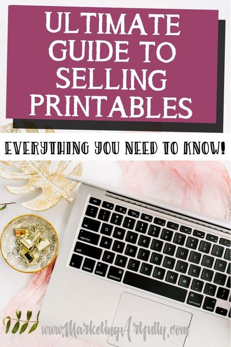 Printables To Sell, Selling Printables, Starting An Etsy Business, Business Printables, Etsy Seo, Canva Tutorial, Create Digital Product, Etsy Business, Sell Online