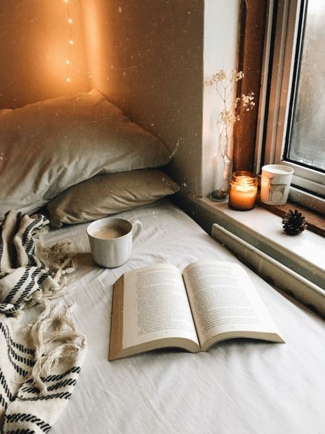 My Little World ✿ An Open Book, Hyogo, Cozy Aesthetic, Miyagi, A Cup Of Coffee, Coffee And Books, Open Book, Book Nooks, My New Room