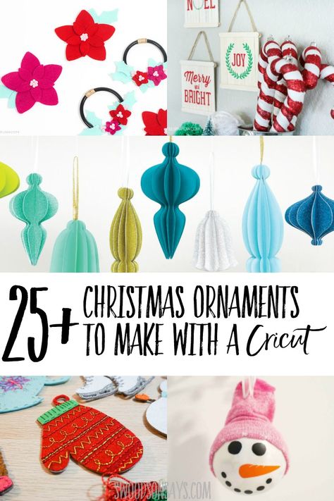 Christmas Decorations Cricut, Cricut Christmas Decorations, Cricut Christmas Ornaments, Ornaments Cricut, Popsicle Stick Christmas Crafts, Christmas Ornaments Svg, Christmas Svgs, Winter Diy Crafts, Diy Crafts Christmas