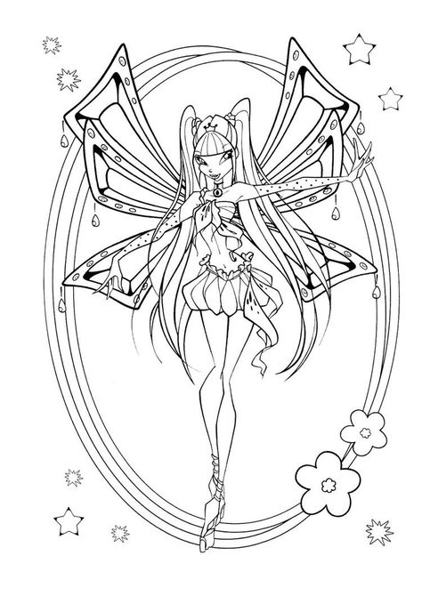 Winx Club Drawings, Winx Coloring Pages, Winx Club Coloring Pages, Tumblr Coloring Pages, Disney Princess Coloring Pages, Hello Kitty Coloring, Adult Colouring Pages, Fairy Coloring Pages, Princess Coloring Pages