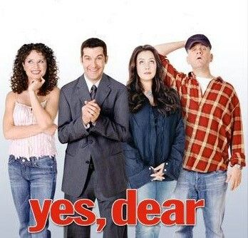 Yes, Dear, 2000-2006.  Cast, left to right:  Jean Louisa Kelly (Kim Warner), Anthony Clark (Greg Warner), Liza Snyder (Christine Hughes), Mike O'Malley (Jimmy Hughes) Jean Louisa Kelly, Yes Dear, 90s Tv Shows, Christmas Episodes, Tv Comedy, Great Tv Shows, New Tv, Old Shows, Old Tv Shows