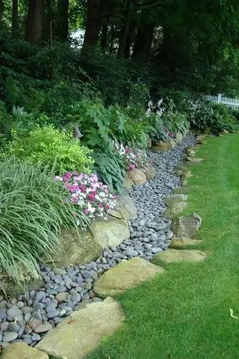 17 Hillside Landscaping Ideas to Beautify Your Hillside Yard in 2023 Sloped Backyard Landscaping, Landscaping A Slope, Landscaping On A Hill, Sloped Yard, Hillside Garden, Sloped Backyard, Hillside Landscaping, Garden On A Hill, Sloped Garden