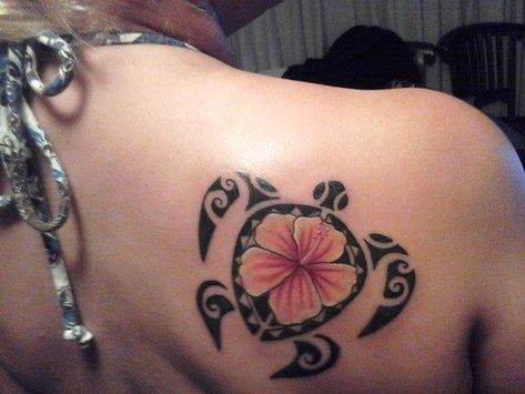 14+ Turtle and Hibiscus Tattoo Designs | PetPress Hawaiian Turtle Tattoos, Hawaiian Flower Tattoos, Simpsons Tattoo, Turtle Tattoo Designs, Hibiscus Tattoo, Maori Tattoos, Flower Wrist Tattoos, Polynesian Tattoo Designs, Foot Tattoos For Women