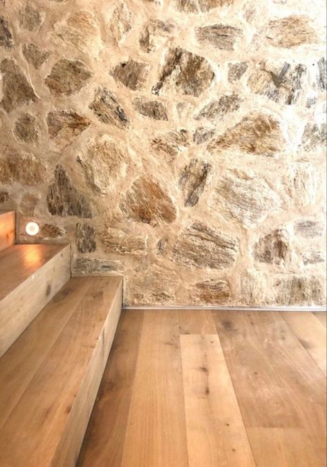 Stone Walls Interior, Stone Interior, Stone Walls, Stone Cottage, Stone Houses, Stone House, Barn House, Stone Wall, House Inspo