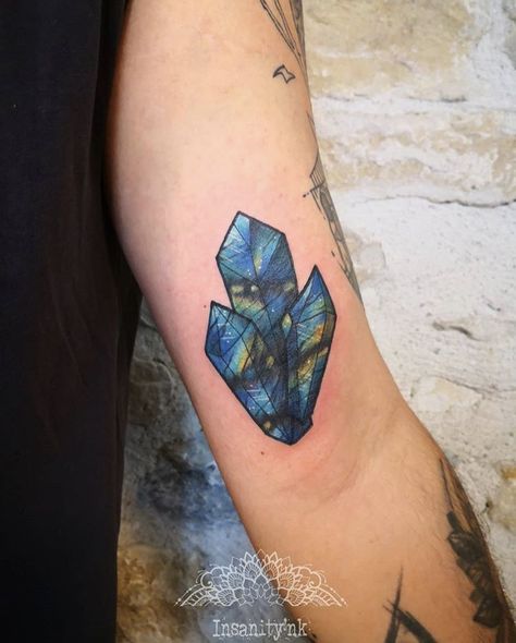 Geode Tattoo, Cobra Tattoo, Crystal Tattoo, Sodalite Crystal, Sweet Tattoos, Turquoise Crystal, Labradorite Crystal, Nature Tattoos, Tattoo Ink