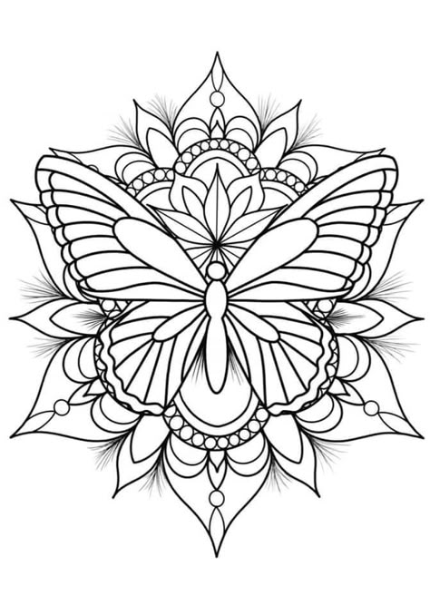 Ornamental Butterfly Tattoo, Ornamental Butterfly, Tattoo Mandala, Butterfly Mandala, Tattoo Outline Drawing, Tattoo Zeichnungen, Muster Tattoos, Inspiration Tattoos, Tattoo Stencil Outline