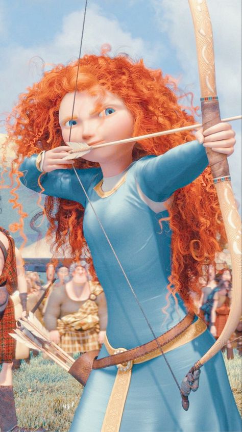 Prenses Merida, Brave Aesthetic, Brave Movie, Disney Princess Merida, Merida Disney, Princess Merida, Wallpaper Iphone Disney Princess, Disney Brave, Merida Brave