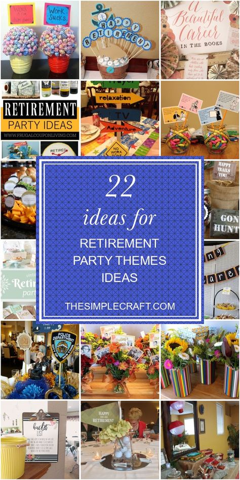 Retirement Party themes Ideas Inspirational 25 Best Ideas About Retirement Party themes On Pinterest Themed Retirement Party Ideas, Retirement Theme Party Ideas, Ideas For Retirement Party, Ideas For Retirement, Police Academy Graduation Party, Retirement Party Centerpieces, Crafts Quotes, Retirement Party Ideas, Military Retirement Parties