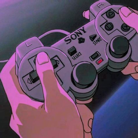 Playstation Controller, Gamers Anime, Anime Head, New Retro Wave, Vaporwave Aesthetic, Anime Inspired Outfits, Japan Culture, Retro Videos, Illustration Wall Art