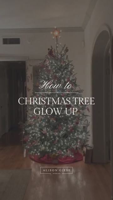 Alison Giese Interiors | Interior Designer | Texas on Instagram: "Transform your Christmas tree with 3 simple tips. 🎄 

Make sure to save this for later. 💡

1. Aim for 100 lights per foot of tree height for the perfect balance. 
2. Tuck the lights into the branches for a layered look. 
3. Finish with twinkle lights for an extra sparkle.

Top tip: Work your lights vertically, instead of around the tree. It’ll save you half the time. 

Happy decorating. ✨

#agisoulfulstyle #luxuryinteriordesigner" Fake Christmas Trees, Sparkle Top, Lighting Techniques, Artificial Tree, Christmas Tree Lighting, Diy Christmas Tree, Twinkle Lights, Christmas Decor Ideas, Glow Up?