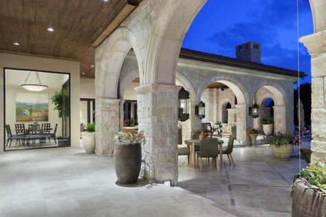 Jauregui Architects, Mediterranean Patio, Hacienda Homes, Hacienda Style Homes, Best Bathroom Designs, Casas Coloniales, Hacienda Style, Spanish Style Homes, Stylish Eve