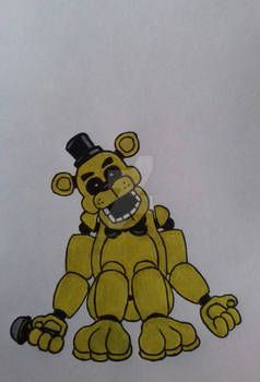 Foxy The Pirate Fox, Foxy The Pirate, Fnaf Golden Freddy, Walk The Plank, Golden Freddy, Scary Drawings, Fnaf Freddy, Pirate Captain, Creature Drawings